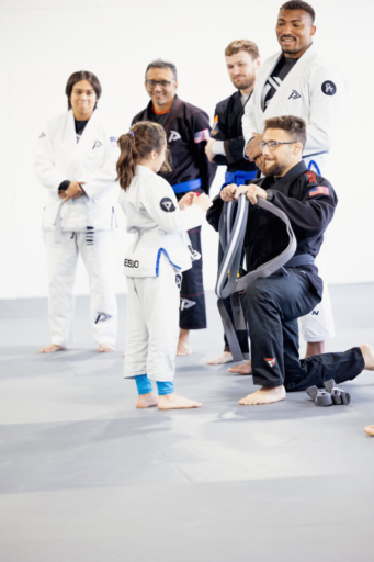 Kids Jiu Jitsu instructor Davi Cabral