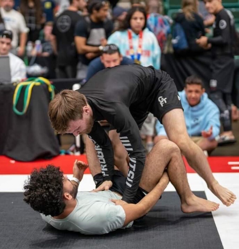 Assistant Instructor James at no-gi competition