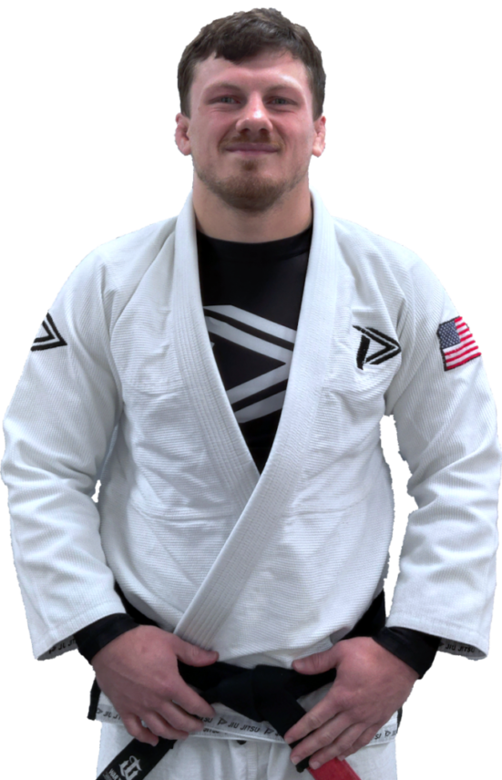 Photo of BJJ Instructor Anthony "Shaggy" Robinson in Jiu Jitsu gi