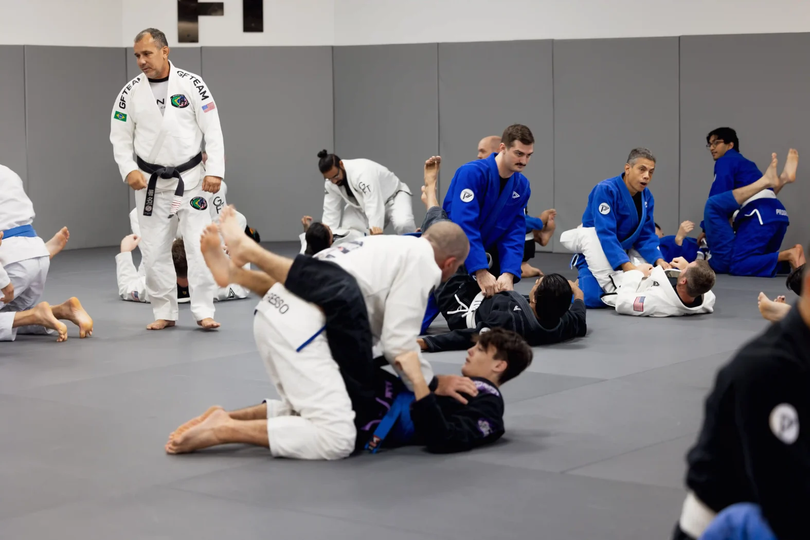 Brazilian Jiu-Jitsu training at Progresso Jiu Jitsu in North Texas