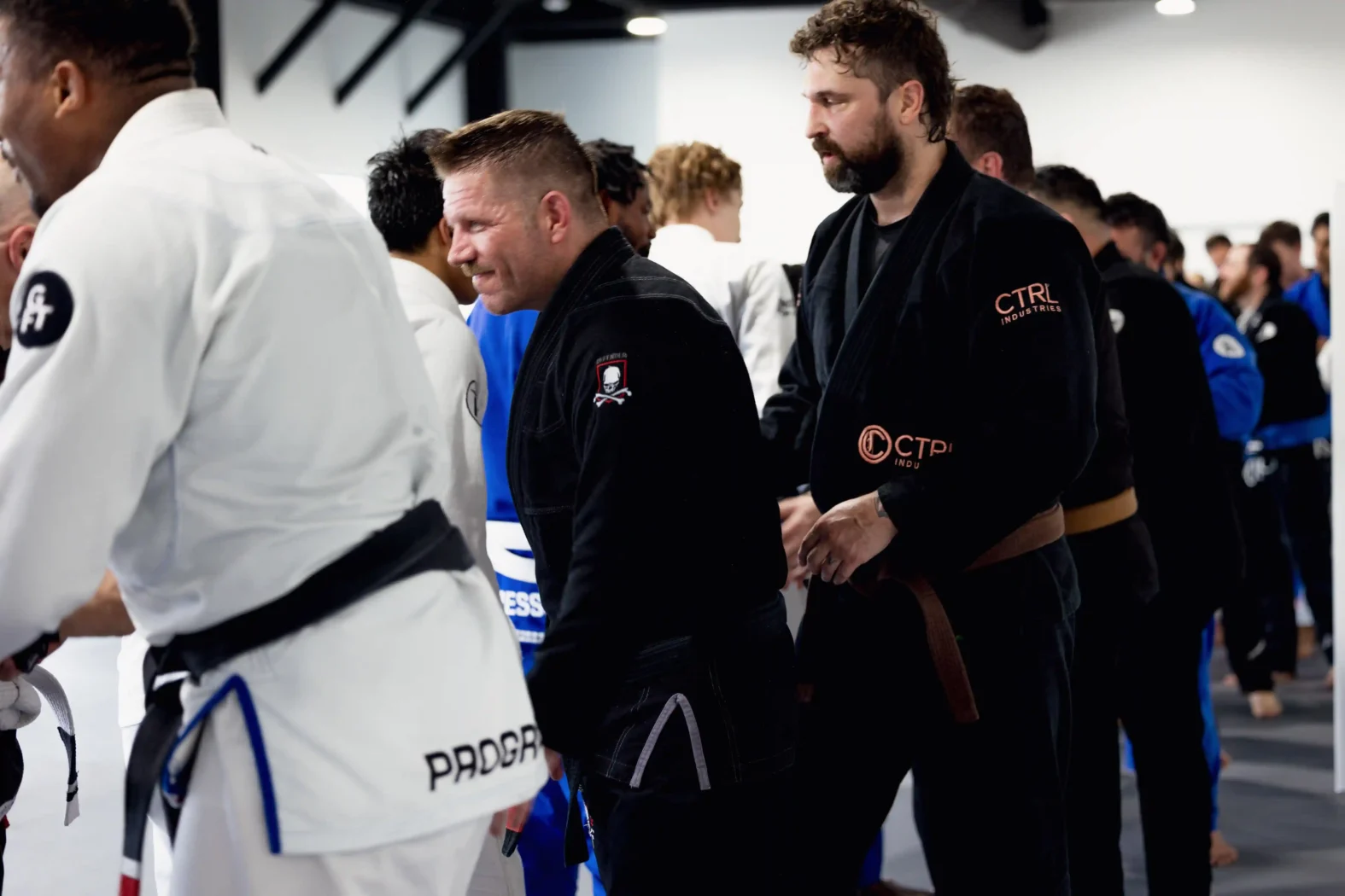 Young students practicing Jiu-Jitsu at Progresso
